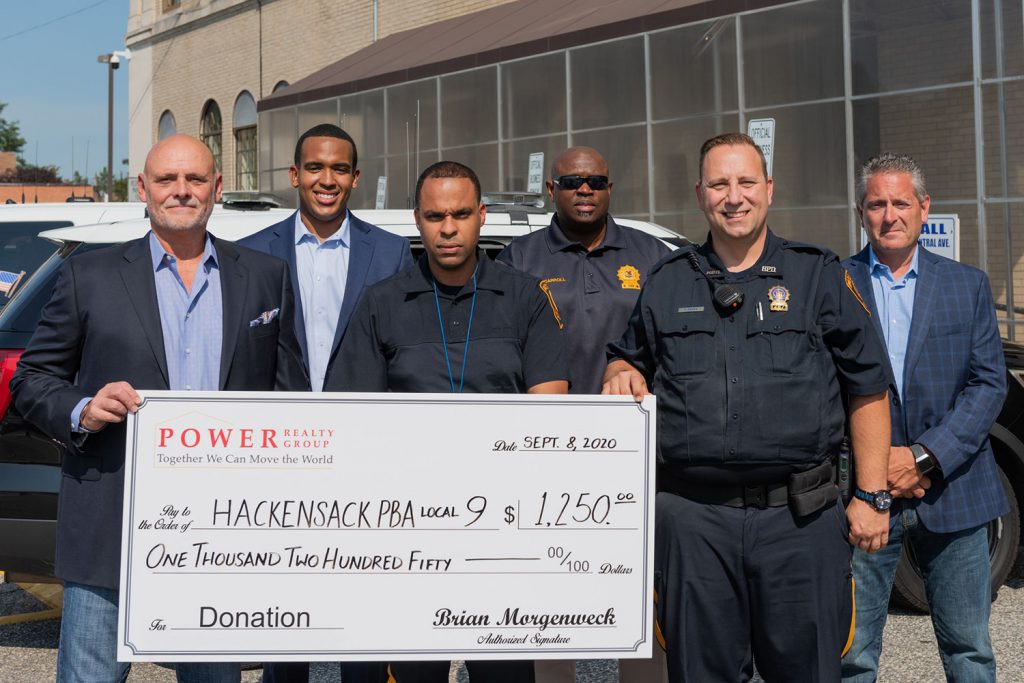 Hackensack PBA Local 9 And Power Realty Group Making A Difference